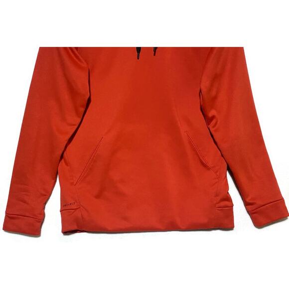 Nike Dri-Fit Hoodie Pullover Red Sweater Women's Size Medium - Picture 6 of 8